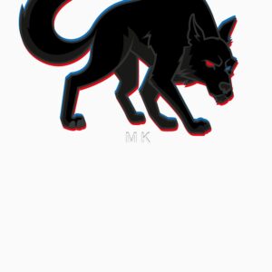 Darkiplier Wolf T-Shirt - Image 4